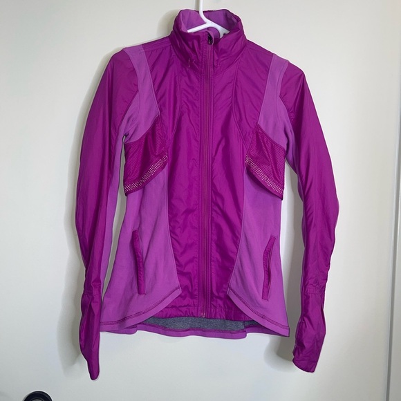 Lululemon Kanto catch me Run jacket ultra violet size 4 - Picture 12 of 12